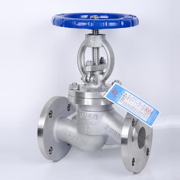 Stainless steel flange stop valve 