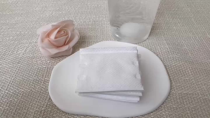 square cotton pads