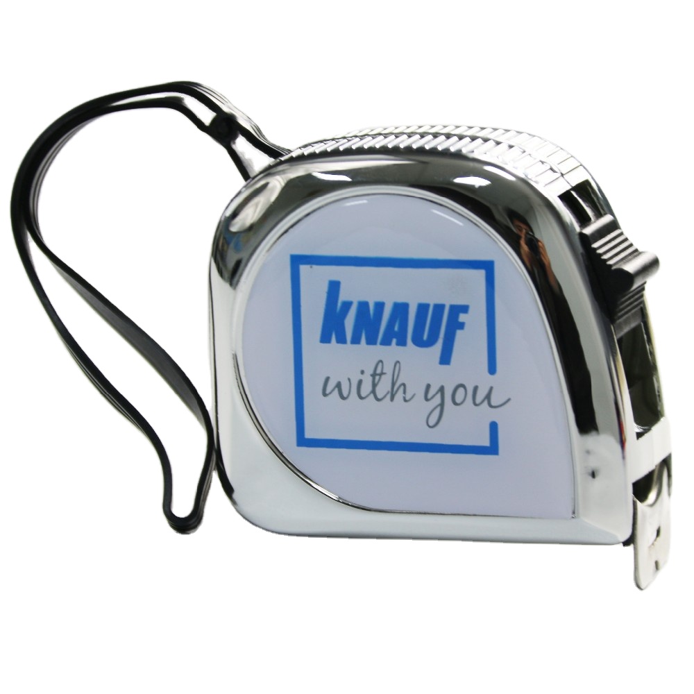 UV Silver Case Measuring Tape