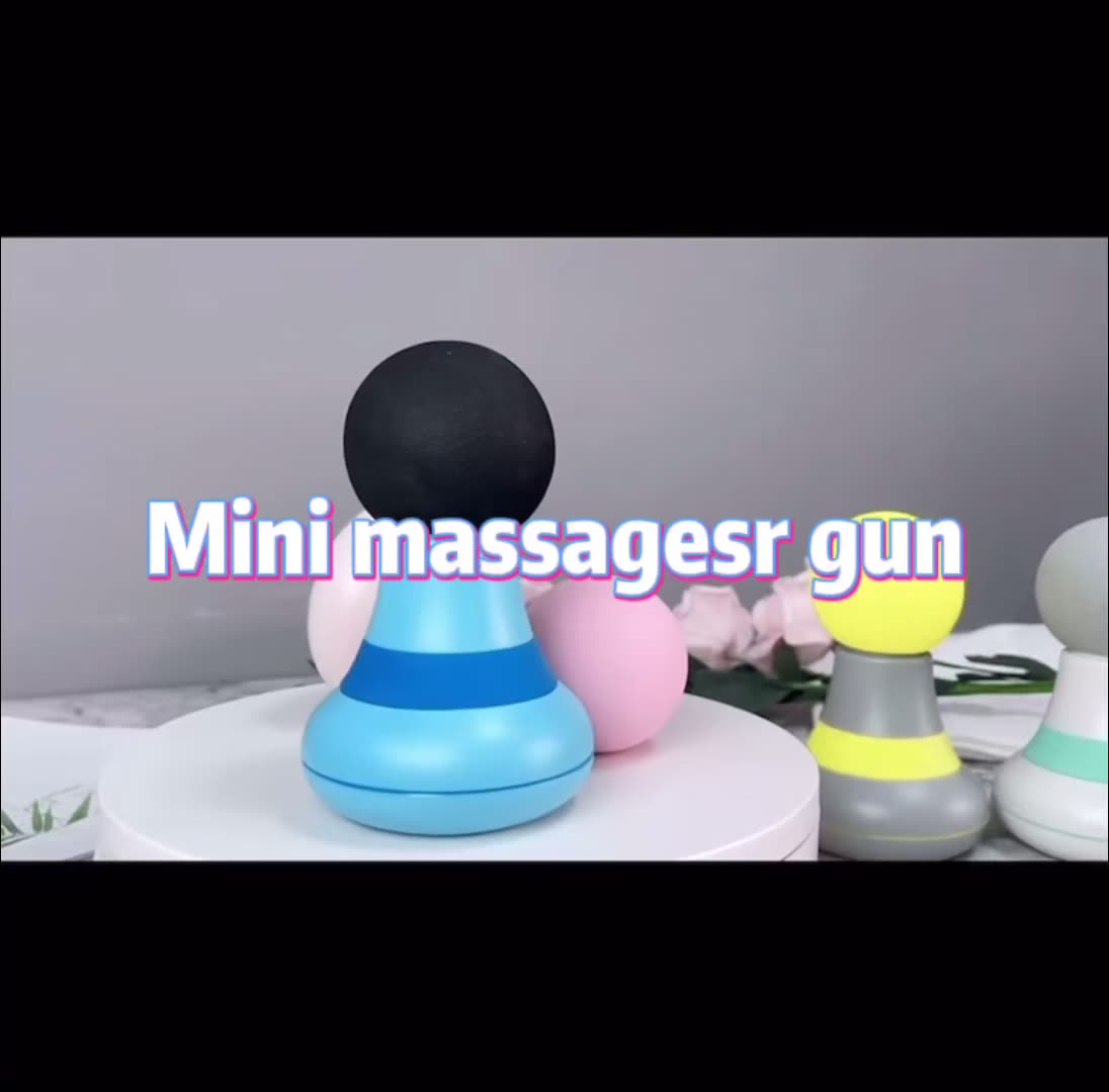 Tragbares 6-Gang-Mini-Massage-Pistole menschlicher Muskelmassager1