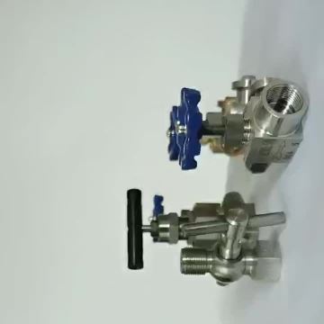 Pressure gauge valve 