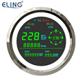 ELING 3 3/8'' Dual Function GPS Speedometer with Tachometer for 12V/24V Motorcycles1
