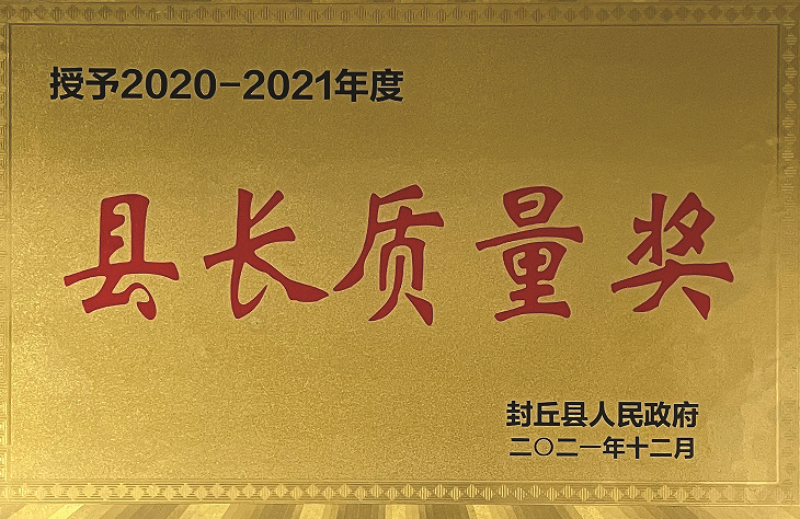 County Mayor Quality Award