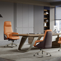 High Back Leather Modern Tilt Swivel Boss Chair for CEO Executive Offices1