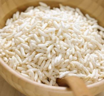 Puffing rice machine