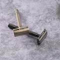 Brass Material Butterfly Opening Micro Max Shave Straight Razor Rasoir - Latest Style1