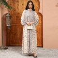 لباس شیک دبی عبای زنانه عید مسلم Jalabiya Diamond Kaftan Party Caftan رمضان لباس عربی دبی 2026 لباس بلند 1