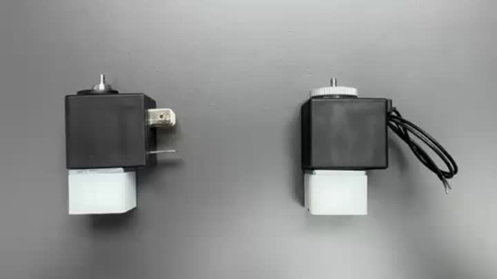 Microválvula solenoide de 3 vías