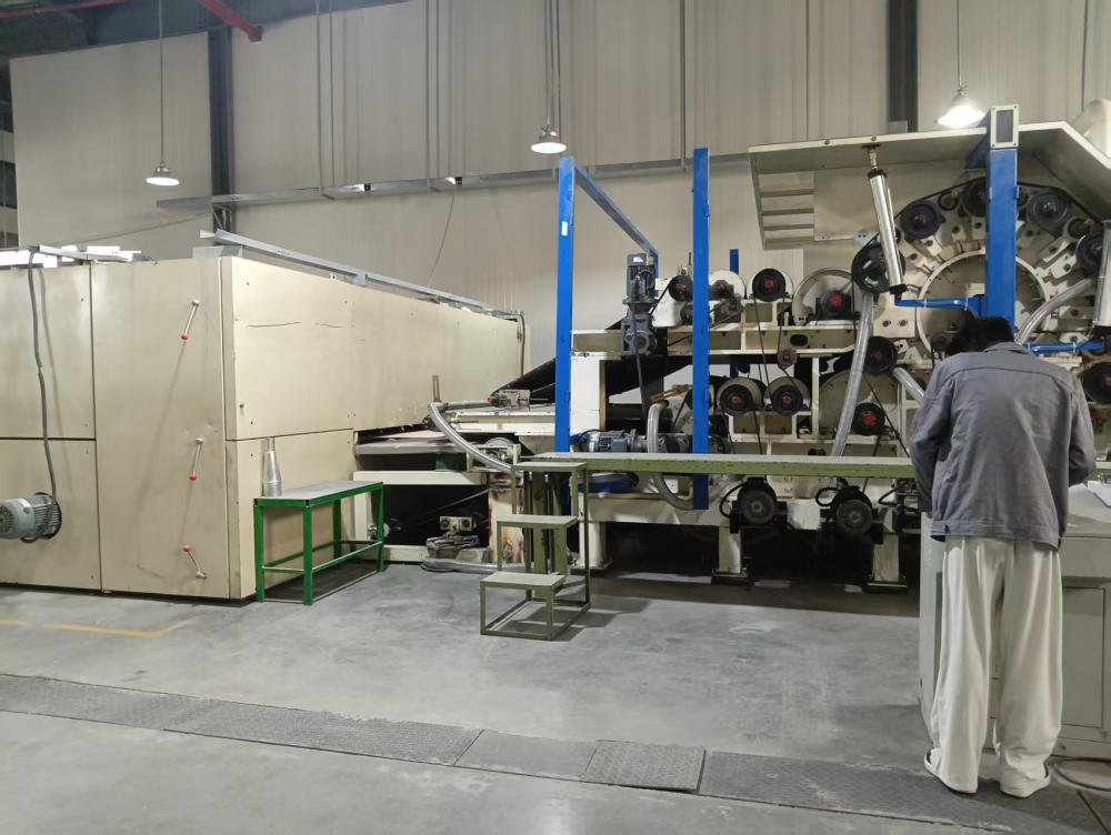 Huamaotek Straight Lapping Oven Nonwoven Production Line