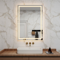 Modern Rectangle Smart Mirror with Touch Screen for Bathroom - IP44 Waterproof1