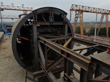 Hydraulic Needle beam Steel Mould Trolley