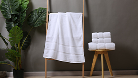 Plain satin white
