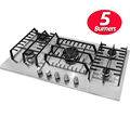 Wholesale Low Price 5-Burner Stainless Steel Gas Stove Hob for Custom Built-in Natural Gas Cooktop1