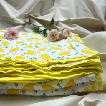 Baby 100%C 4 Layers of Gauze Baby Blanket Summer Blanket Coating1