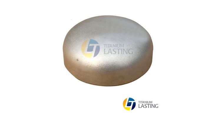 Cap de titanio y accesorios de tubería de titanio para la venta
