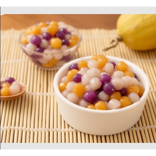 La diversidad toma el centro del escenario en la industria de Boba: bolas de taro mixtas congeladas, bolas de taro congeladas y perla de corazón de mango congelado