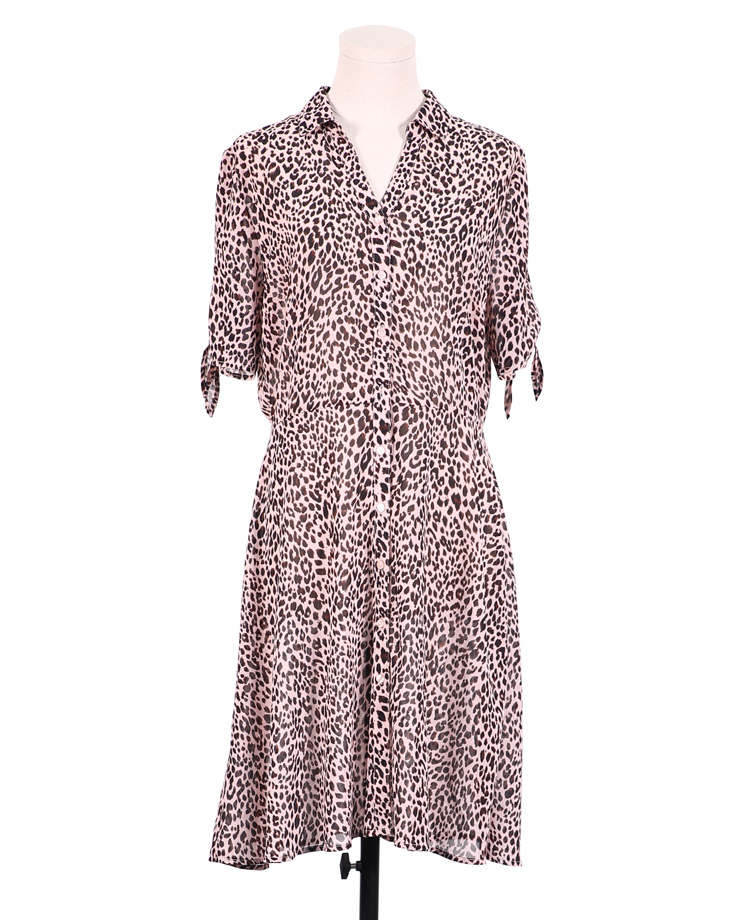 animal print dress