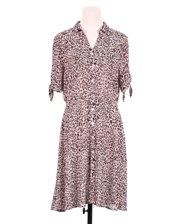 �animal print dress