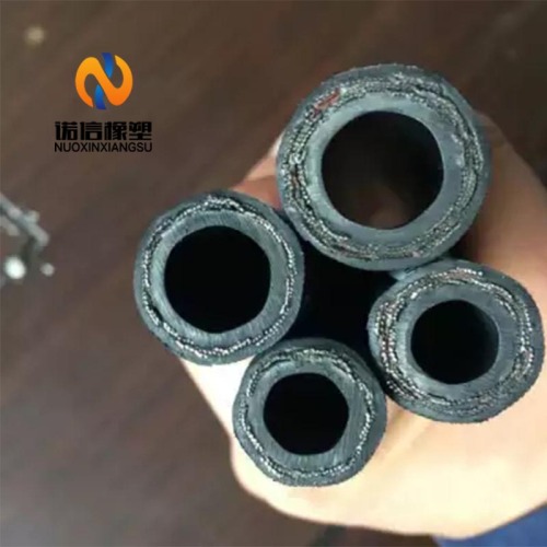 Maintenance after installation of steel braided rubber pipe