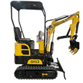 China Factory 1.2 Ton Mini Excavator AGT Industrial QH12 Small Digger1