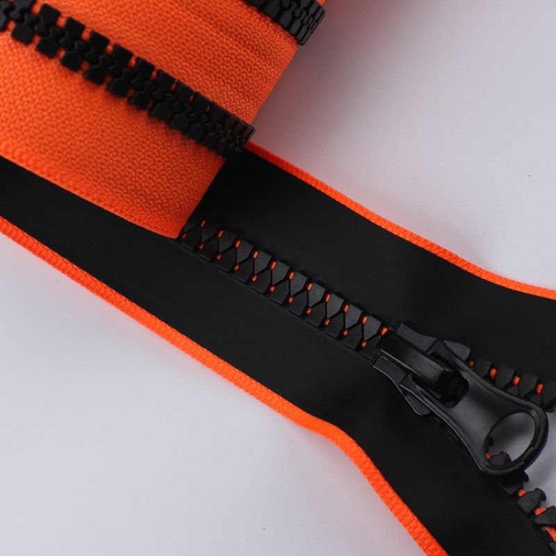 Polyester zippers for bag