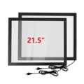 21,5 polegadas 10 pontos de toque Ir Touch Scret Frame Multi Touch Screen Plane com fabricante de vidro USB1