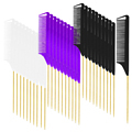 Precision Styling Comb with Gold Handle and Braiding Features1