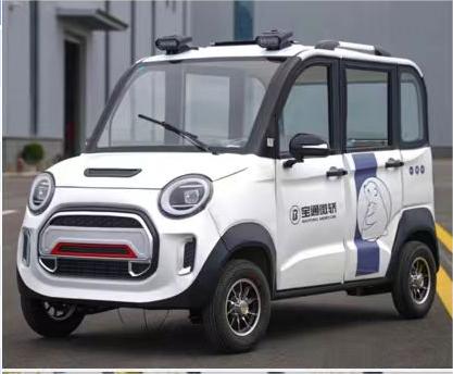 longmao four door electric tricycles closed