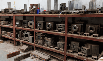 Zhongjin WPC Extrusion Mould Storage Area