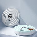 Control remoto de la aplicación WiFi respetuosa con el medio ambiente Alimentador de mascotas inteligente seis placas de comedor independientes Cat Dog Bowl1