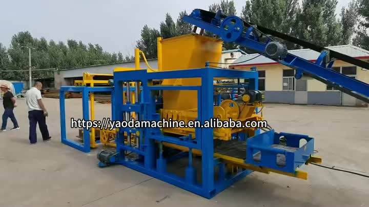 QT4-15S Автоматизированная кирпичная машина