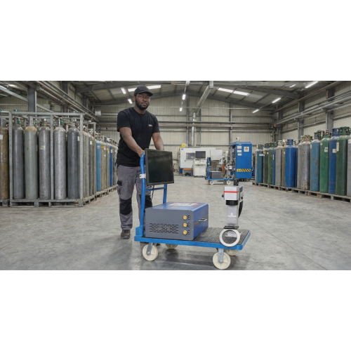 Компания Chongqing Chuke Intelligent Machinery & Equipment Co., Ltd. поставляет мощную портативную лазерную маркировочную машину для цилиндров долгосрочному индонезийскому клиенту