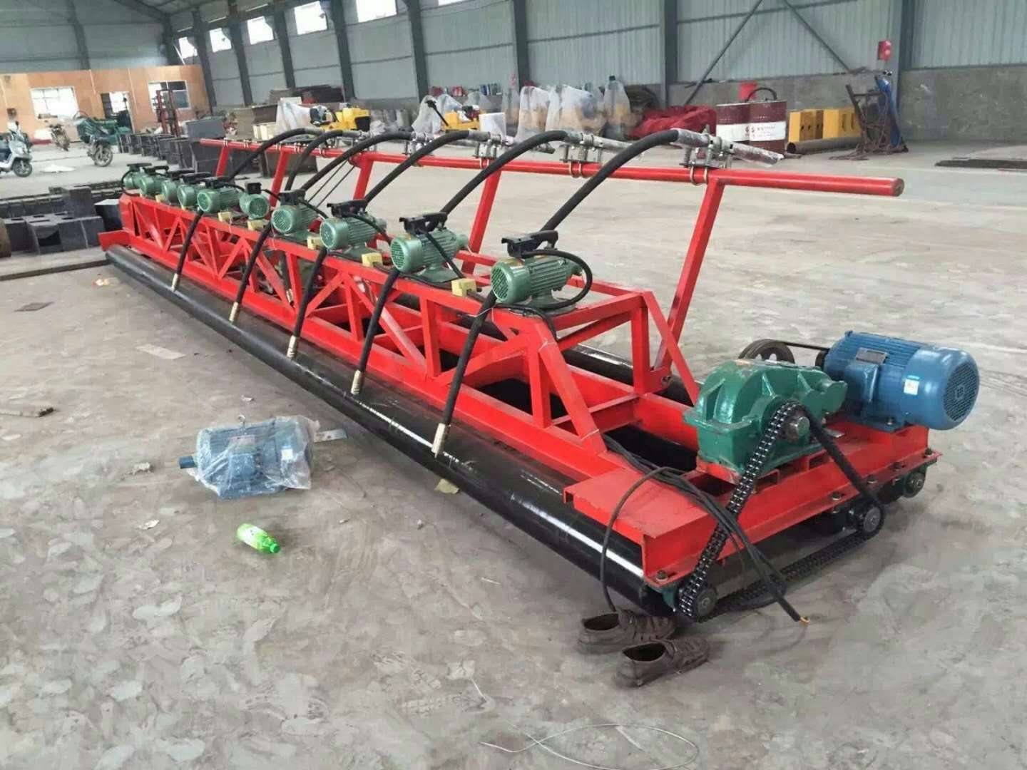 concrete paving leveling machine with gasoline engine /electric/diesel oil motor concrete three roller paver