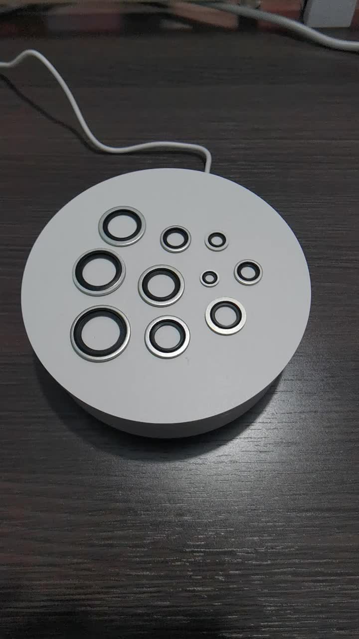 Metal sealing ring