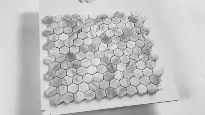 Hexagon White Tile