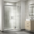 Wholesale 8mm Double Sliding Glass Shower Door1