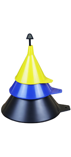 Imbuto In Plastica Arancione PERFORMANCE TOOL 1144 – Resistente Ai Chimici, Multiuso, Antigoccia