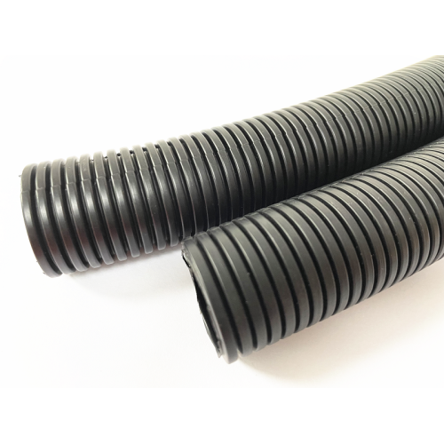 Corrugated plastic pipe