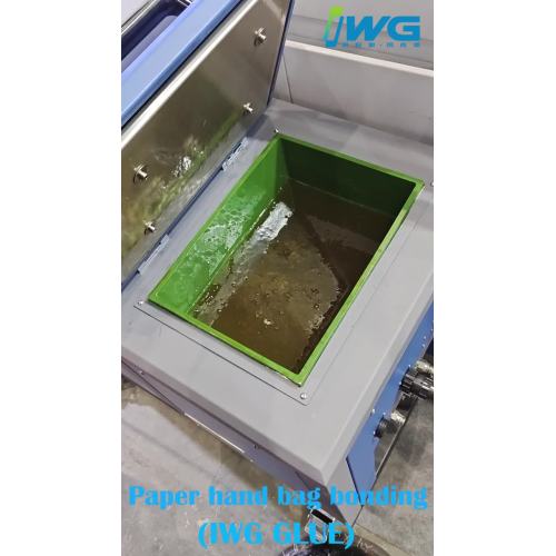 O papel da cola de fusão a quente no fabricante de sacolas de papel