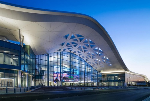 La exposición de maquinaria de construcción en Las Vegas, EE. UU.