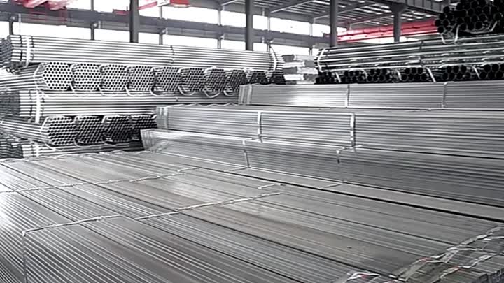 Tubo de aço galvanizado