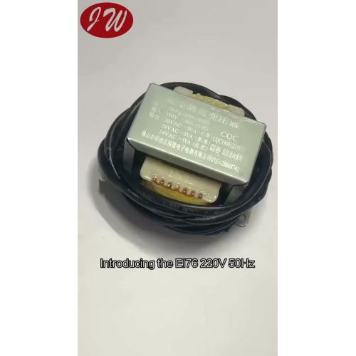 Transformador de baja frecuencia de tipo plomo EI76