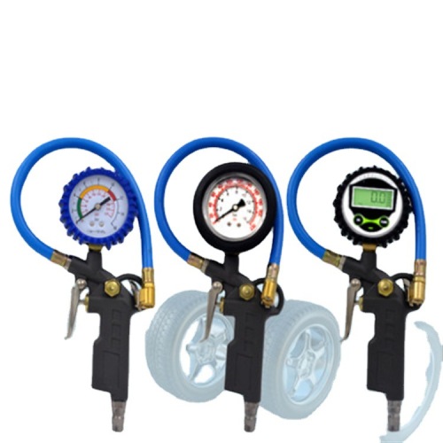 Digital Tire Inflator Air Pressure Gauge