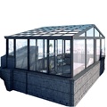 Low-E Glass Sunroom Aluminium Garden Room1