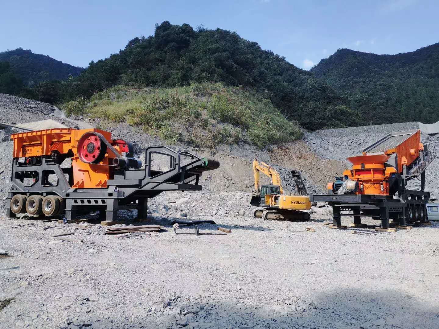 Mobile Crushing Station (Jaw Crusher)