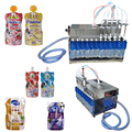 Automated Nozzle Bag Type Liquid Filling Machine1