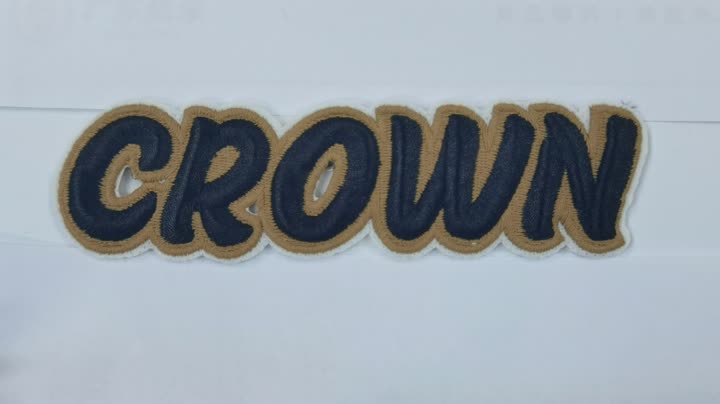 3D vyšívací nášivka