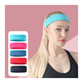 Custom Logo Elastic Hair Band Cotton Sweatband for Women - Gym, Running, Sport1