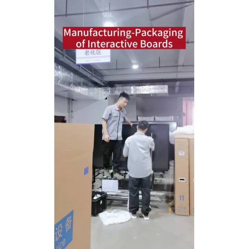 Paggawa-packaging ng mga interactive board