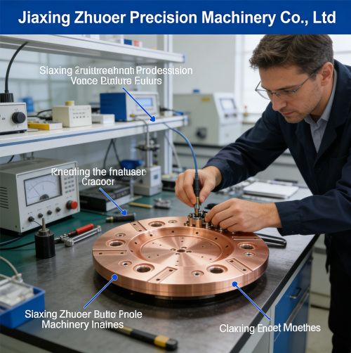 Высокоточный фланцевый компонент из медного сплава